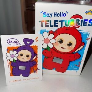 TELETUBBIES SAY HELLO series figures Tinky Winky’s Chill Flower